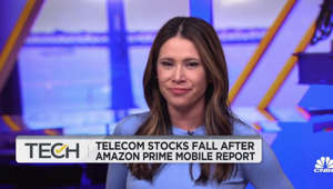 Telecom stocks fall after Amazon Prime mobile report