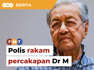 Dr Mahathir Mohamad dirakam percakapannya oleh polis tentang Proklamasi Orang Melayu, menurut Ketua Penerangan Pejuang, Rafique Rashid.Laporan Lanjut: https://www.freemalaysiatoday.com/category/bahasa/tempatan/2023/06/02/dr-m-ditanya-polis-tentang-proklamasi-orang-melayu/ Read More: https://www.freemalaysiatoday.com/category/nation/2023/06/02/dr-m-also-being-probed-for-allegedly-insulting-royal-institution/Free Malaysia Today is an independent, bi-lingual news portal with a focus on Malaysian current affairs. Subscribe to our channel - http://bit.ly/2Qo08ry ------------------------------------------------------------------------------------------------------------------------------------------------------Check us out at https://www.freemalaysiatoday.comFollow FMT on Facebook: http://bit.ly/2Rn6xEVFollow FMT on Dailymotion: https://bit.ly/2WGITHMFollow FMT on Twitter: http://bit.ly/2OCwH8a Follow FMT on Instagram: https://bit.ly/2OKJbc6Follow FMT on TikTok : https://bit.ly/3cpbWKKFollow FMT Telegram - https://bit.ly/2VUfOrvFollow FMT LinkedIn - https://bit.ly/3B1e8lNFollow FMT Lifestyle on Instagram: https://bit.ly/39dBDbe------------------------------------------------------------------------------------------------------------------------------------------------------Download FMT News App:Google Play – http://bit.ly/2YSuV46App Store – https://apple.co/2HNH7gZHuawei AppGallery - https://bit.ly/2D2OpNP#FMTNews #DrMahathirMohamad #ProklamasiOrangMelayu #RafiqueRashid #Pejuang