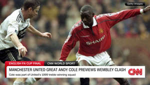 Manchester United great Andy Cole previews Wembley Clash