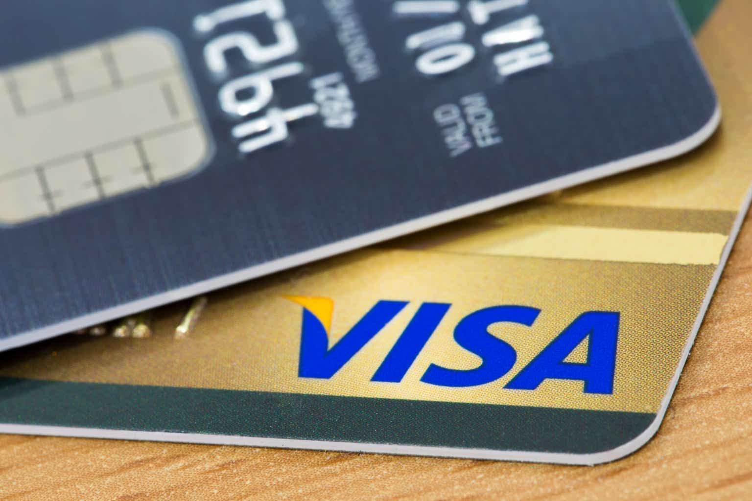 Visa deposits $405M into escrow account, having the effect of stock buyback