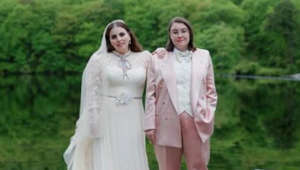UNCAPTIONED: Beanie Feldstein marries Bonnie-Chance Roberts