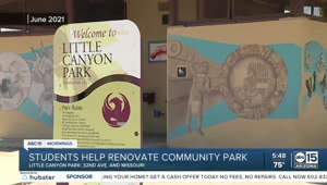 Students help renovate Phoenix community park