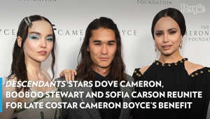 'Descendants' Stars Dove Cameron, Booboo Stewart and Sofia Carson Reunite for Late Costar Cameron Boyce’s Benefit
