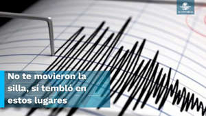 De acuerdo a información del Servicio Sismológico Nacional (SSN), el temblor se presentó a las 19:12 horas