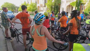 Cyclists, advocates wear orange for Hadiya Pendleton, teen who lost life to gun violence