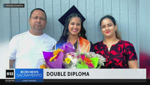 Woodland student earned two college diplomas in one year