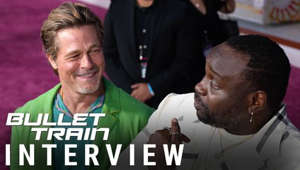 'Bullet Train' Red Carpet Interviews with Brad Pitt, Brian Tyree Henry & More