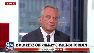 2024 presidential candidate Robert F. Kennedy, Jr. joins 'The Faulkner Focus' to explain why he's challenging President Biden.