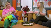 Ellie Warner introduces her newborn son to Gogglebox viewers