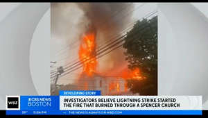 Investigators believe lightning strike caused Spencer church fire