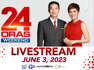 24 Oras Weekend is GMA Network’s flagship newscast, anchored by Ivan Mayrina and Pia Arcangel. It airs on GMA-7, Saturdays and Sundays at 5:30 PM (PHL Time). For more videos from 24 Oras Weekend, visit http://www.gmanews.tv/24orasweekend.#GMAIntegratedNews #KapusoStreamBreaking news and stories from the Philippines and abroad:GMA Integrated News Portal: http://www.gmanews.tvFacebook: http://www.facebook.com/gmanewsTikTok: https://www.tiktok.com/@gmanewsTwitter: http://www.twitter.com/gmanewsInstagram: http://www.instagram.com/gmanewsGMA Network Kapuso programs on GMA Pinoy TV: https://gmapinoytv.com/subscribe