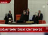 Son Dakika! Cumhurbaşkanı Erdoğan TBMM'de yemin etti