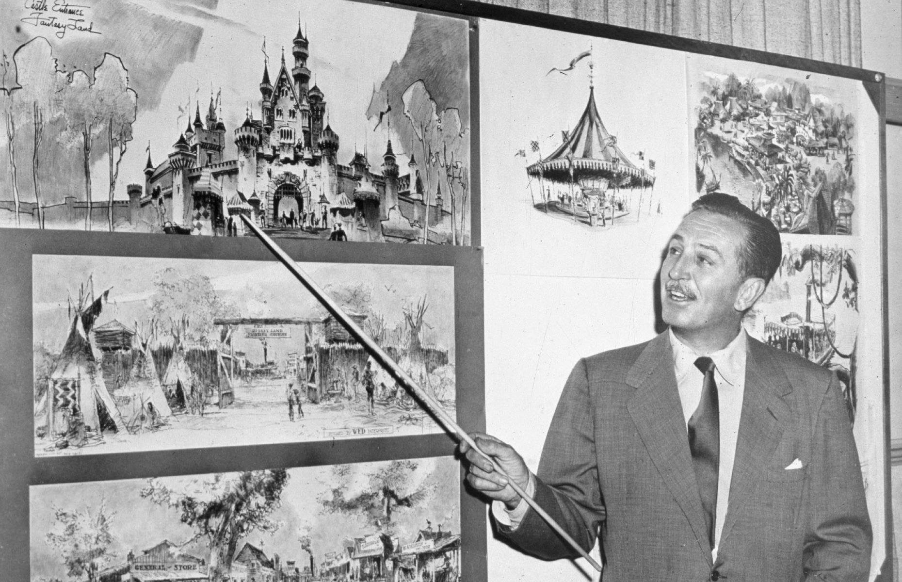 Retro Disney pictures show the theme parks over the decades