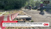 Zelensky orders nationwide inspections after deaths outside Kyiv shelter