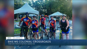 Team CBS 6 ranks 3rd for most money raised in Bike MS: Colonial Crossroads 'labor of love'