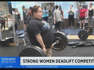 'Strong Women' deadlift competition held at Healthworks in Boston