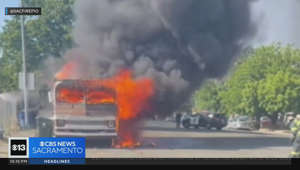 RV catches fire in North Sacramento neighborhood