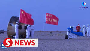 Three Chinese astronauts on board the Shenzhou-15 manned spaceship returned to Earth safely on Sunday, after completing their six-month space station mission.WATCH MORE: https://thestartv.com/c/newsSUBSCRIBE: https://cutt.ly/TheStarLIKE: https://fb.com/TheStarOnline