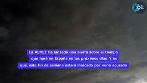 La AEMET, en alerta por la llegada de tormentas nunca vistas en España y temperaturas en caída libre
