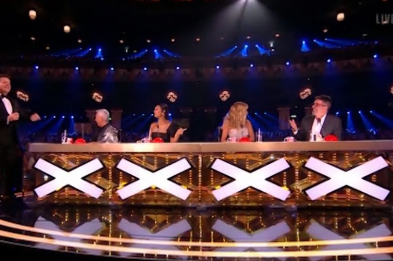 britain's got talent in chaos as simon cowell chokes live on air and struggles to talk