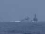Video shows near collision between warships in Taiwain Strait