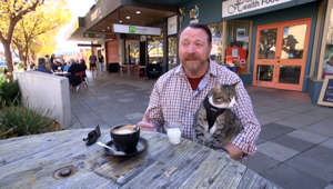 A retired border force officer is raising awareness of the benefits of assistance animals to help address poor mental health. The Queanbeyan man suffers from post-traumatic stress disorder, and has a furry friend to support him along the way.