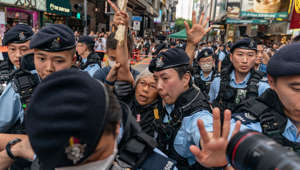 Dozens detained in Hong Kong on Tiananmen Square anniversary