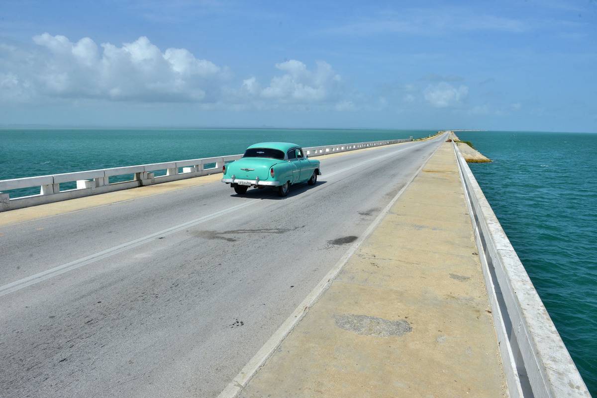 <p>According to travelers, there is nothing quite like driving over El Pedraplen. An almost 30 mile stretch of road connecting Caibarién to Santa María Cay, Cuba, the drive feels as though the car is driving over water.</p> <p>It might sound like a strange activity, but El Pedraplen is considered the longest causeway in the world. And who wouldn't want to feel as though they're driving into the horizon!? It's sure to be beautiful.</p>