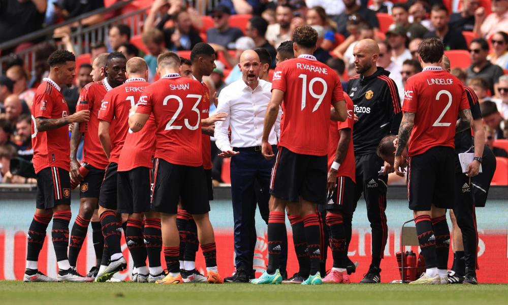manchester united exposed at wembley as a club stuck in neutral … and the past