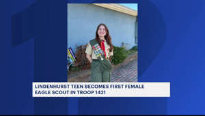 Lindenhurst teen becomes first female Eagle Scout from Troop 1421