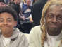 Lil Wayne and son trend after NBA Finals appearance
