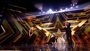 Moment Britain’s Got Talent winner Viggo slide tackles Ant during live final