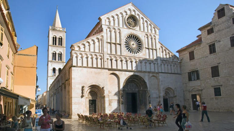 Zadar's Cathedral of St. Anastasia is surrounded by Roman ruins. - Danny Lehman/Getty Images