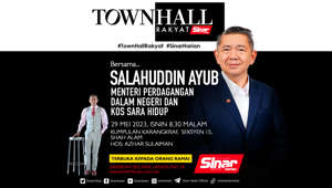 Town Hall Rakyat Bersama Salahuddin Ayub