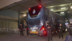 A chegada do FC Porto ao Dragão após a conquista da Taça de Portugal