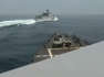 Video shows Chinese warship crossing path of US Navy destroyer