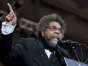 Then-Harvard professor Cornel West speaks at a campaign rally for Democratic presidential candidate Bernie Sanders (I-Vt.) at the University of New Hampshire in Durham, N.H., on Feb. 10, 2020.