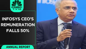 Infosys Annual Report | CEO's Salil Parekh's Remuneration Falls 50% | CNBCTV18