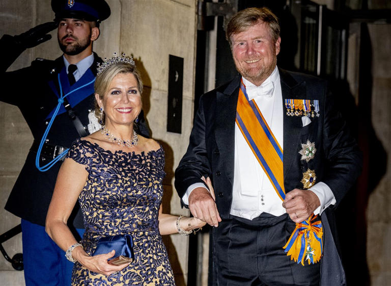 Koningin Maxima en koning Willem-Alexander.