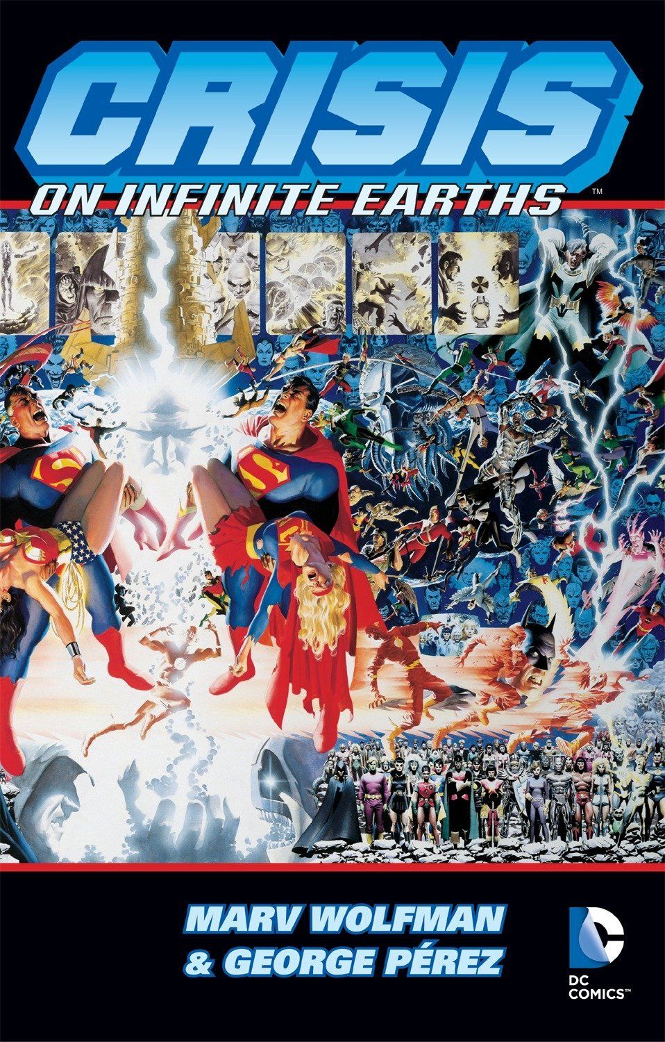 <p><strong>$20.45</strong></p><p>The Silver Age began with the introduction of Barry Allen and it ended with his death. Fearing that its universe of multiple realities and deep backstories had become too convoluted for the average reader, DC Comics decided to recreate its universe. <em>Crisis on Infinite Earths</em> set all of DC’s heroes against the Anti-Monitor, a reality-destroying creature who gobbled up the various realities. By the end of the story, the DC Universe had forever changed, restored as a world with a single reality and a restarted continuity. </p><p>That victory, such as it was, came at the cost of many heroes’ lives, including that of Superman’s cousin Supergirl. But none were as memorable as the brave sacrifice of Barry Allen. As the only one who can move fast enough to destroy the Anti-Monitor’s horrific machine, Barry pushes himself to the limit, eventually dissolving into pure energy, but not before he appears to his friends as a ghostly figure one last time, presented in powerful detail by the late, great penciler George Perez. <em>Crisis</em> writer Marv Wolfman intended the death to be only temporary, believing that Barry would once again rematerialize, but that did not happen for decades, making Barry’s death one of the most potent in all of comics.</p>