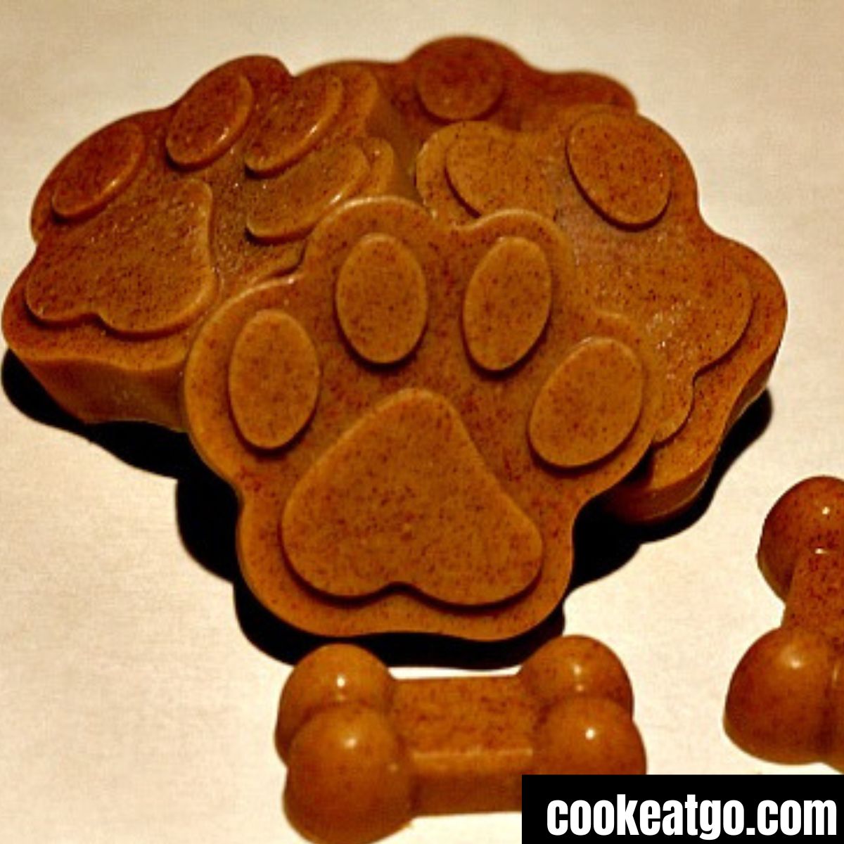 3 Ingredient Peanut Butter Coconut Oil Dog Treats!!