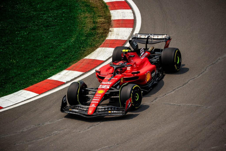 Carlos Sainz começou forte no Canadá (Foto: Ferrari)