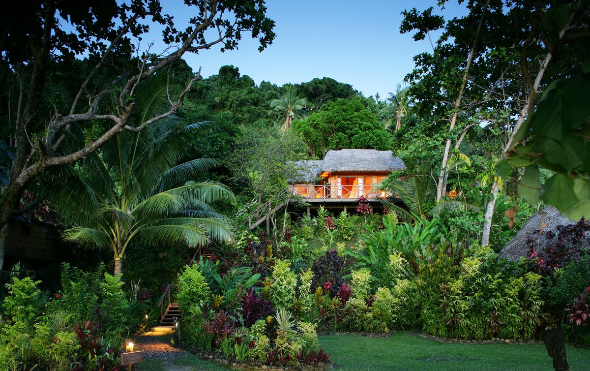 <p>Paradise awaits you on this private island in Fiji. <a href="https://matangiisland.com/">Matangi Island</a> has three split-level treehouses with views of the turquoise water and white sands below. The bamboo-thatched interiors with an outdoor lava rock shower and private deck make it the perfect escape for couples. You'll need to take an international flight, domestic flight, car ride, and boat to reach the volcanic island, but as soon as your feet hit the water, it'll be worth it.</p><p><a class="body-btn-link" href="https://matangiisland.com/">BOOK NOW</a></p>
