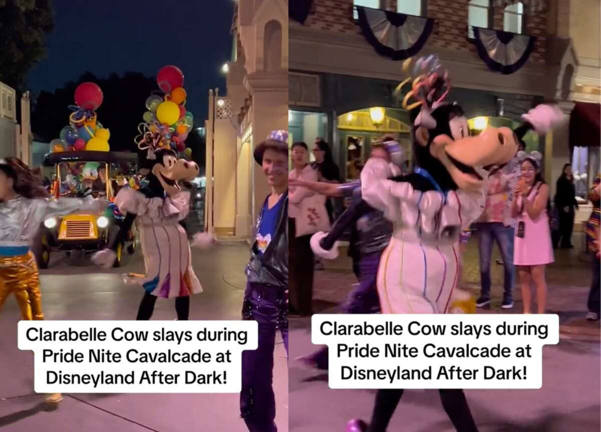 Clarabelle Cow Was the Accidental Star of Disneyland's First Pride Nite