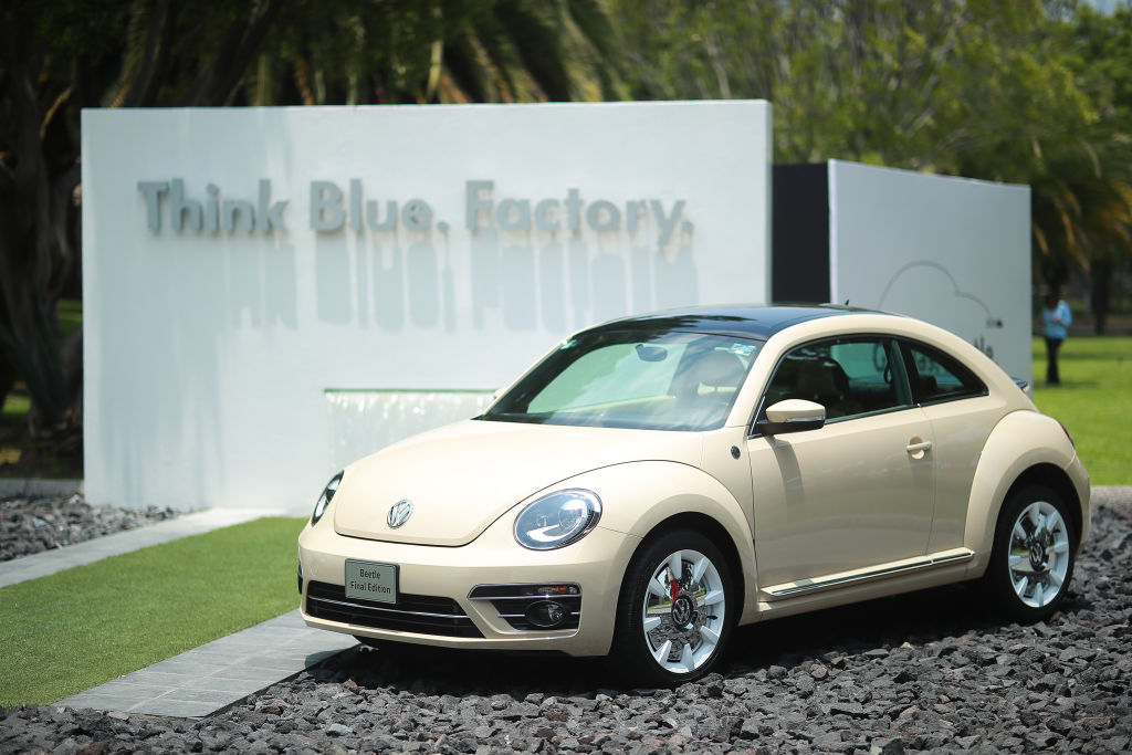 <p>VW reintroduced the Beetle (called the New Beetle) in 1998, which was a mix of the traditional and modern to create a slightly new look. In 2011, the automaker made the car even sleeker, eliminating its rounded top for a more sloping roof. The redesign was initially embraced by consumers, but SUVs dominated car sales overall, prompting VW to end production in 2018.</p> <p>The last Beetle produced at the VW Puebla plant in Mexico was sent to the city's Volkswagen museum. The last American-made cars were scooped up by Volkswagen of America. Scott Keogh, President and CEO, Volkswagen Group of America, said in a press release, "While its time has come, the role it has played in the evolution of our brand will be forever cherished." </p>
