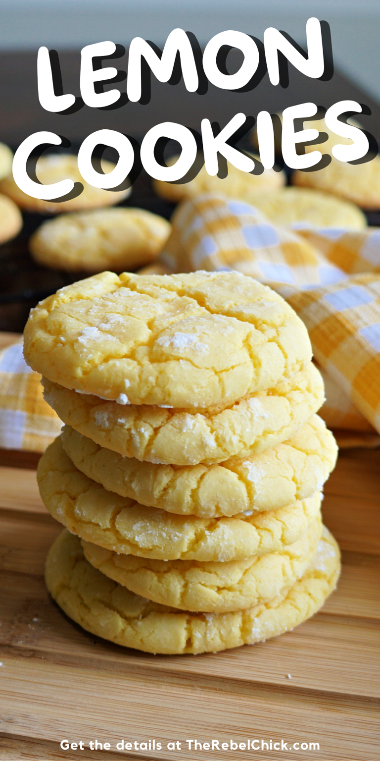 Lemon Cookies From Cake Mix