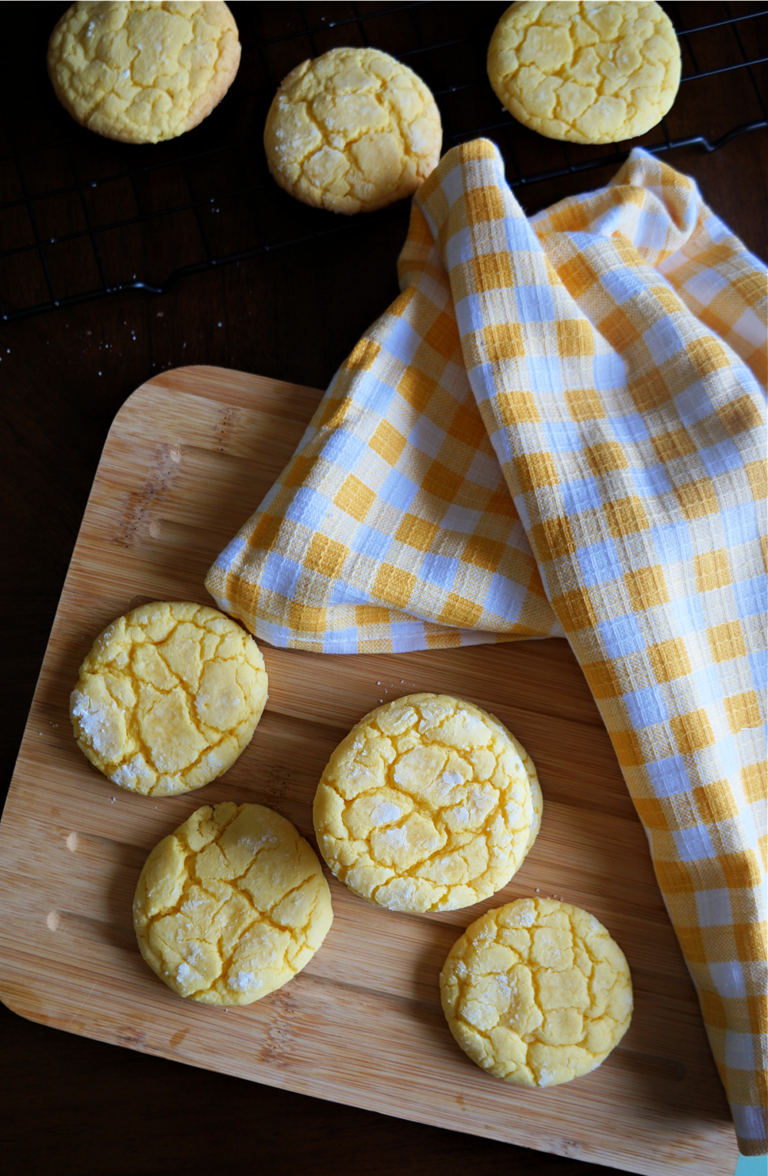 Lemon Cookies From Cake Mix