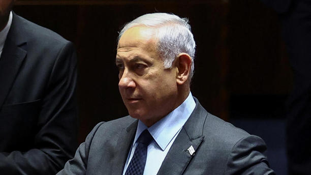 رئيس الوزراء الإسرائيلي بنيامين نتانياهو في الكنيست.