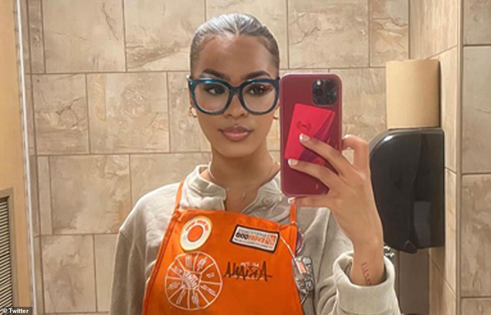 Home Depot worker claims she's 'too pretty' to work at the store