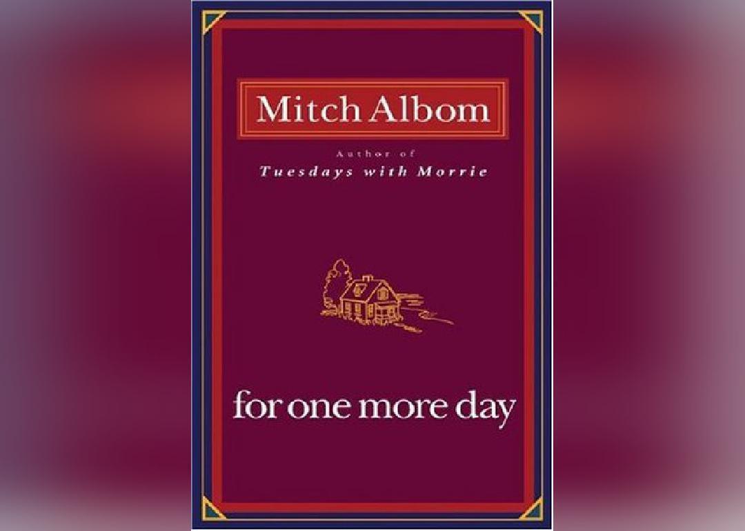 <p>"For One More Day" is a touching novel about protagonist Charley, who deals with losing his parents. On a night he plans to take his life, he ends up back in the house he grew up in only to find his mother (who has been dead for many years) waiting for him. Spending one last day with his deceased mother helps put a new spin on life for Charley.</p>